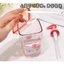 Bình Đựng Dầu Gội / Sữa Tắm Dạng Nhấn Trong Suốt Hình Hello Kitty 420ml