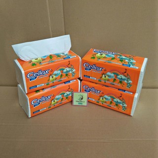 Khăn giấy rút Cellox bịch 300 tờ/3 lớp siêu dai mềm mịn - Giấy rút trắng loại 1 bịch lớn