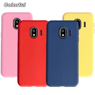 Ốp điện thoại mềm chống sốc màu kẹo thời trang cho Samsung J2 Pro (2018) Galaxy Grand Prime Pro J2 2018 J250F