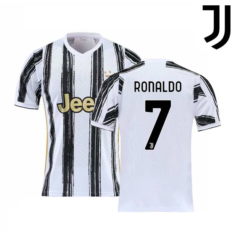 Áo bóng đá Juventus FC 2020-2021 cho Ronaldo và Dybala - Áo thun unisex phù hợp cả sân nhà và sân khách