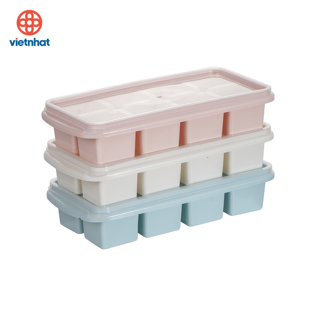 Khay làm đá có nắp 6932-6933-6934, Khay Đá Việt Nhật Cao Cấp