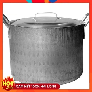 Nồi xoong nhôm quân dụng công nghiệp 12L ,16L , 20 L siêu bền.