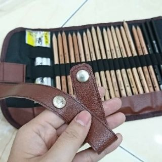 Set Vẽ Chì Cho Người Mới Với Chì 6H-12B kèm Gôm và Đồ Chuốt trong Hộp Tiện Lợi ♥ Bộ Bút Vẽ Chì, Chân Dung, Truyền Thần