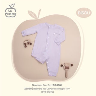 La Pomme Body Dài Tay liền thân La Pomme Puppy AW2022