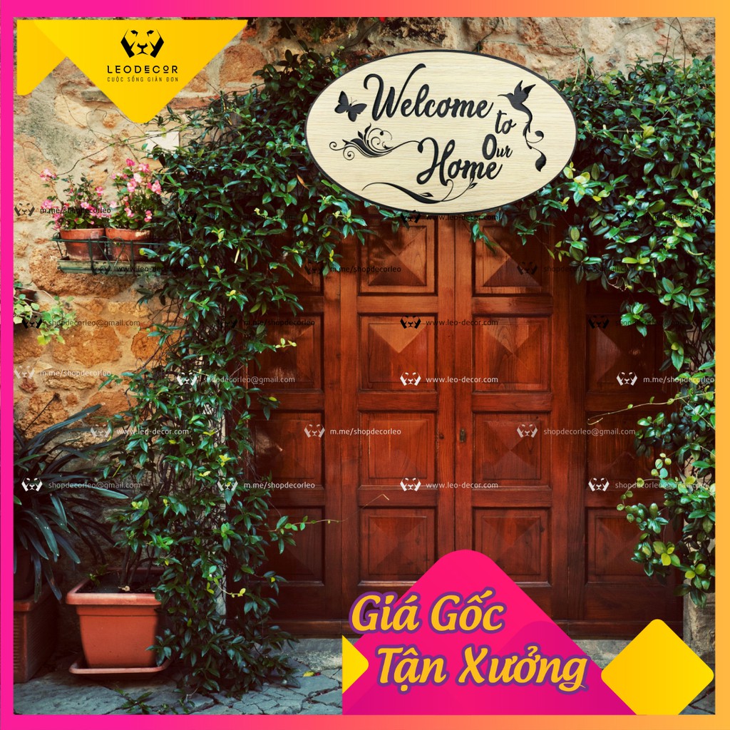 bảng treo cửa welcome giá tốt Tháng 10, 2024 | Mua ngay | Shopee ...