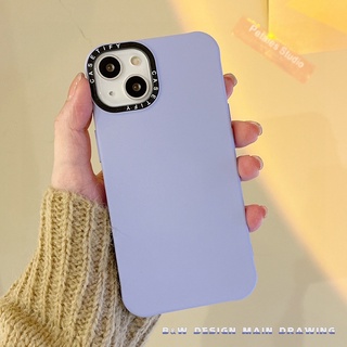 Ốp Điện Thoại Silicon Dẻo Màu Trơn Thiết Kế Đơn Giản Chống Sốc/ Rơi Cho iPhone 13 12 11 Pro MAX XR IX XS MAX 7Plus 8Plus