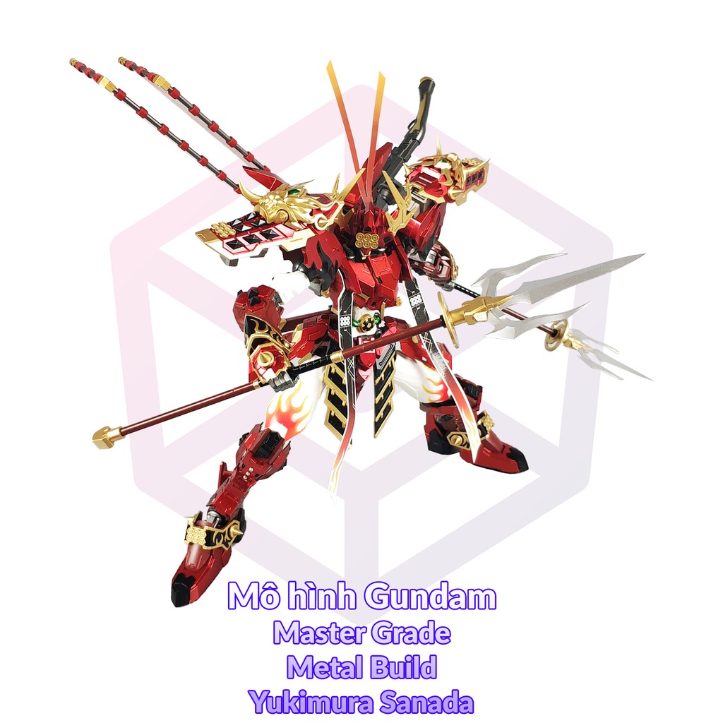 Yukimura Sanada Gundam Modellbausatz – Historisch Inspirierter Gundam, Kein Kleber Nötig | Bandai Bluefin