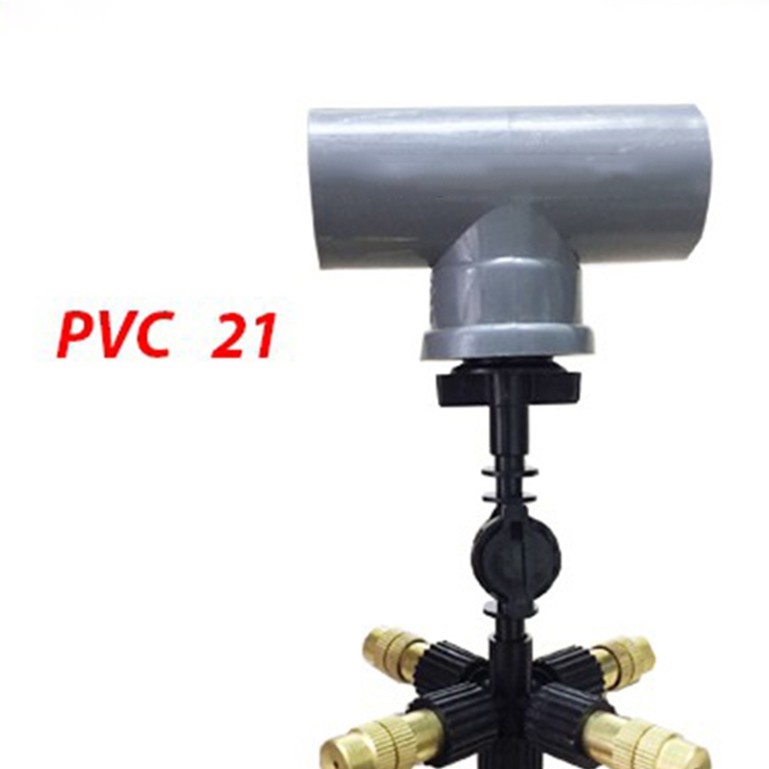 Combo 5 Béc Phun Sương 6 Hướng Đầu Đồng Kèm Chân Ren Ngoài 21