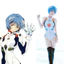 YB1 Evangelion EVA Cosplay Đồ Bơi Áo liền quần Trang Phục Anime Backless Asuka Ayanami Mari Bơi Đồ Bơi Bikini B