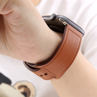 Dây đeo đồng hồ 20mm Dây da thật cho Samsung Galaxy Watch 7 6 5 4 40mm 44mm 6 Classic / Active 2