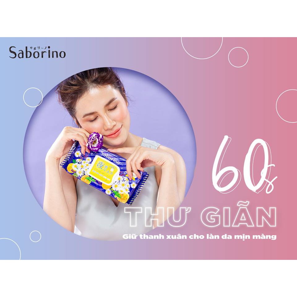 Ảnh Mặt Nạ Buổi Tối Saborino Good Night Sheet Mask 28 Miếng 3