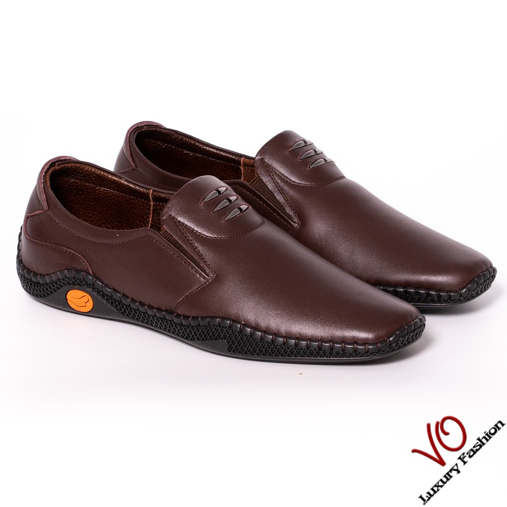 Ảnh Giày mọi da bò thật trẻ trung VO luxury Fashion VO4086 2