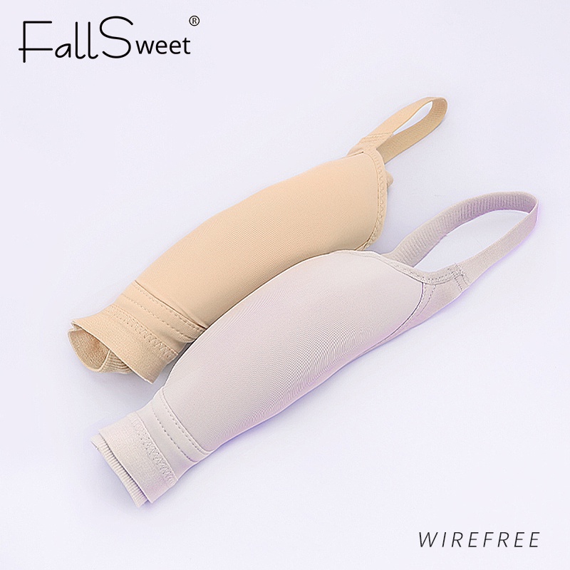 FallSweet 1/3 Cái 36-44 Áo Ngực Bigsize Không Gọng Mềm Mại Nâng Ngực Lớn Áo Ngực Mỏng Bản 669