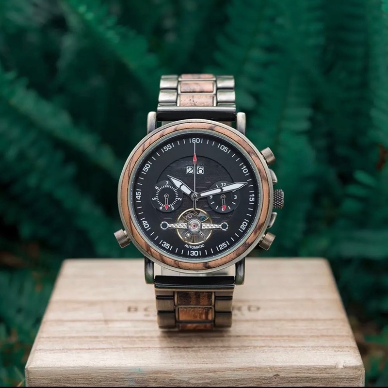 Đồng hồ đeo tay nam vỏ gỗ WoodWatch GT37 ( HOT )