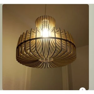 Đèn Gỗ thả trần decor trang trí 059