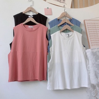 Áo Tank Top Trơn Cotton Siêu Hot Fom Nam Nữ Cá Tinh Mạnh Mẽ Trẻ Trung Năng Động Thoải Mái