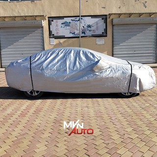 Bạt Phủ Toàn Xe Ô Tô – Bạt Cách Nhiệt Màng Nhôm Phủ Oxford – Mvn Auto