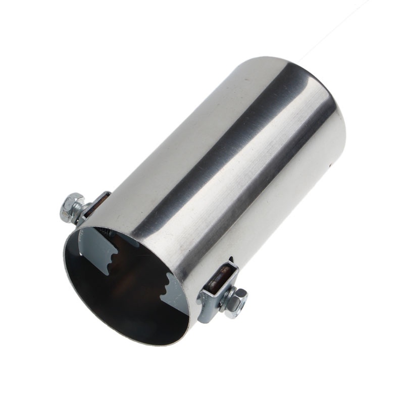 Ốp Bảo Vệ Ống Xả Khí Thải Giảm Thanh Bằng Inox Chuyên Dụng Cho Xe Hơi lidu11