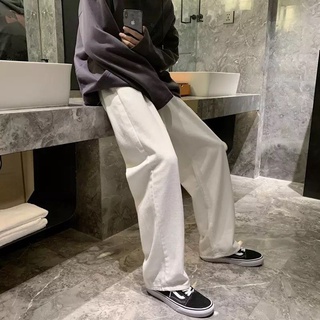 QUẦN KAKI ỐNG RỘNG T-A-N JEANS DÁNG SUÔNG PHONG CÁCH HÀN QUỐC-QKJT1-THỜI TRANG UNISEX-size Nam Nữ dể phối đồ XámKemXanh
