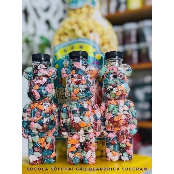 Kẹo Hộp Gấu Bearbrick các loại kẹo