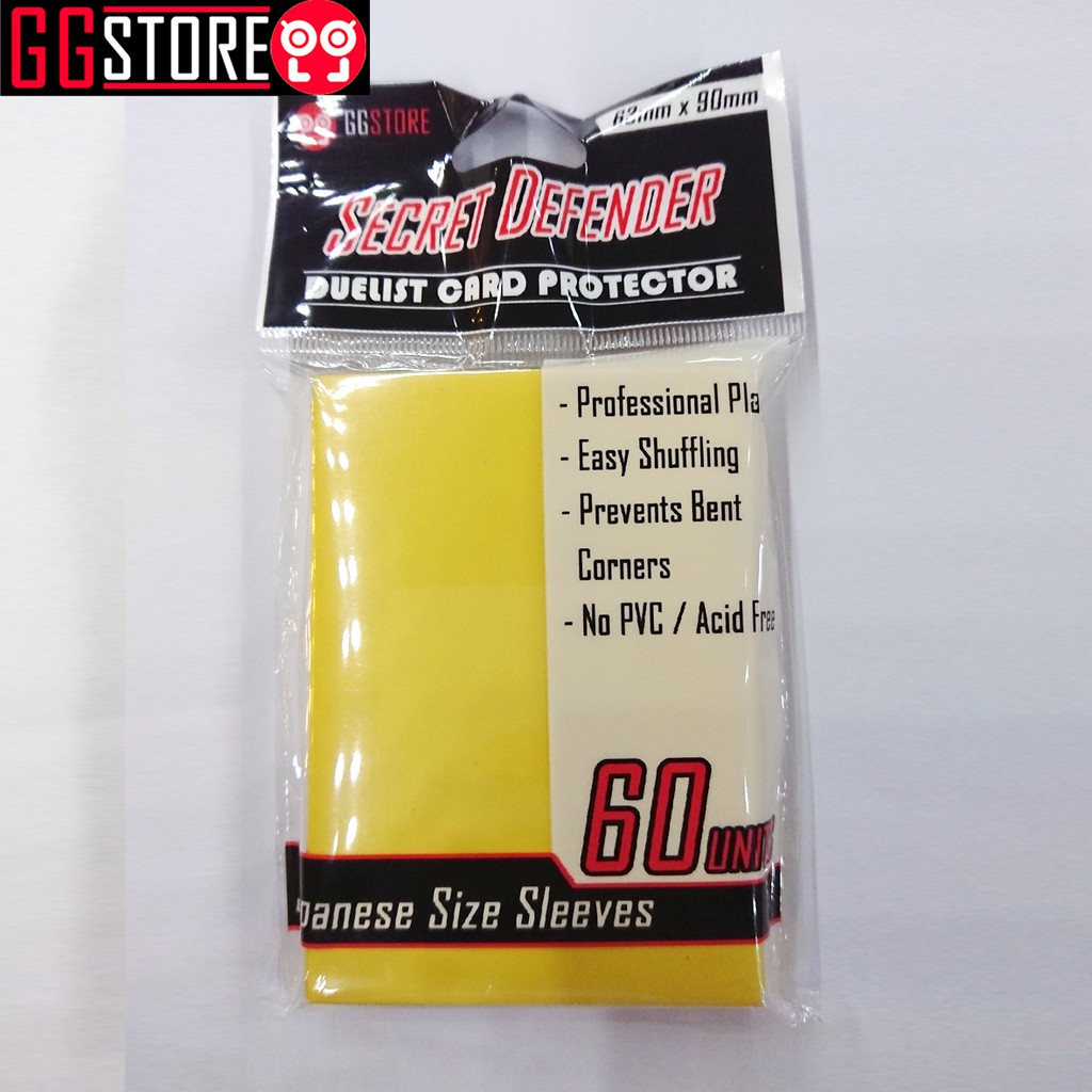 Bọc bài YUGIOH SLEEVES SECRET DEFENDER Ver 2 | Shopee Việt Nam