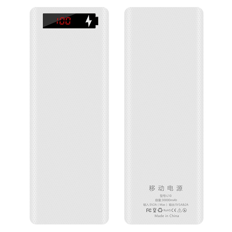 Màn hình LCD YOI L10 18650 Pin giữ cho hộp đựng 10x18650 Bat