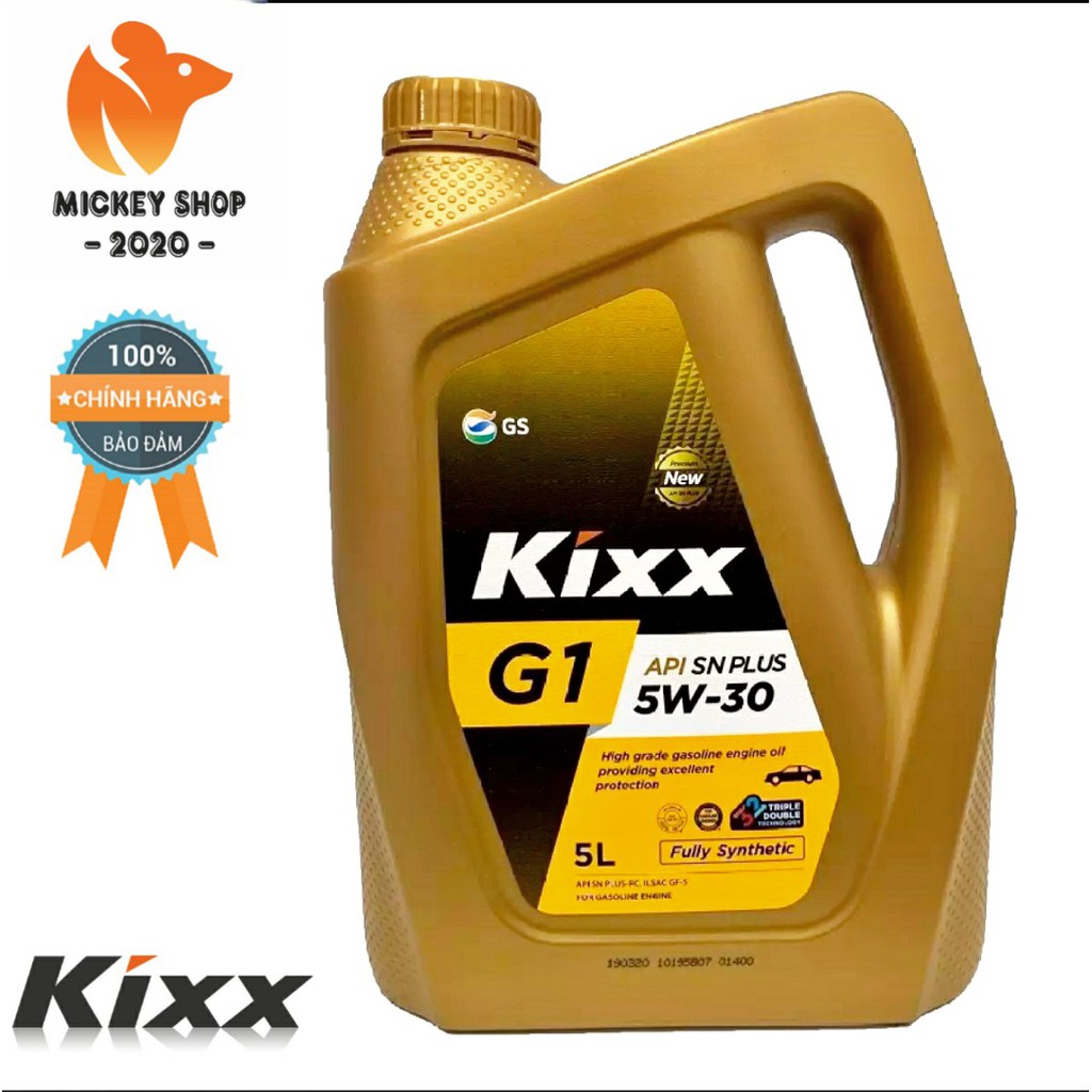[ CAO CẤP ] Kixx G1 – Dầu động cơ xăng Kixx G1 API SN PLUS 5W30 - 10W40 ...