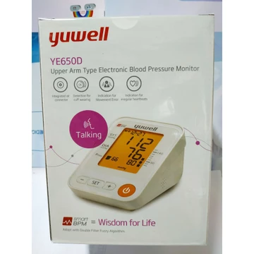 [Flash Sale] Máy Đo Huyết Áp Bắp Tay Yuwell YE650D có giọng nói - ye650d giọng nói