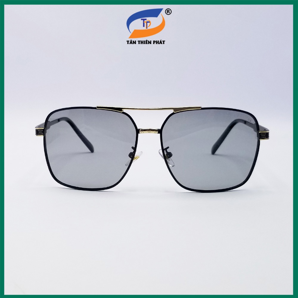 Kính mát nam mắt đổi màu đi ngày đêm vuông, phi công TTP1919. Tròng Polarized phân cực chống nắng, tia UV | BigBuy360 - bigbuy360.vn