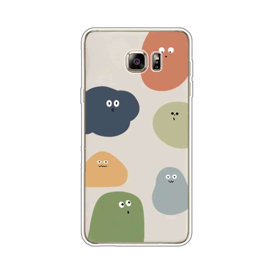 Ốp Điện Thoại TPU Dẻo In Họa Tiết Độc Đáo Thời Trang Cho Samsung Galaxy note 4 5 8
