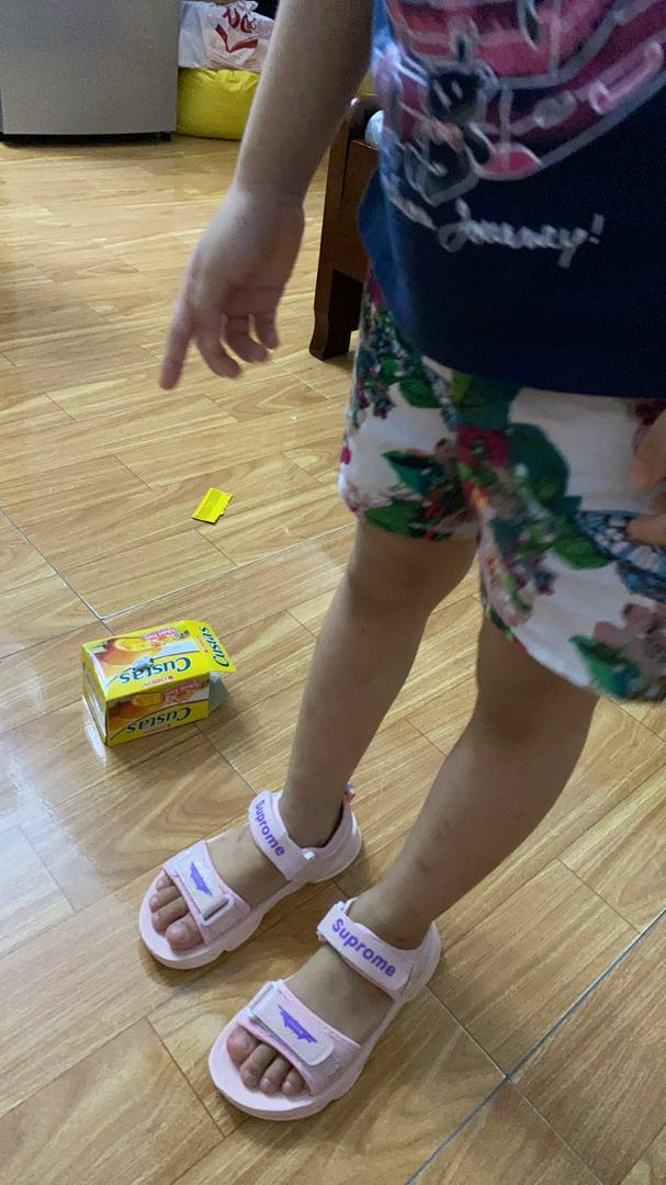 Sandal cho bé gái Dép quai hậu bé gái từ 3 - 15 tuổi Giày Xă - ảnh 3