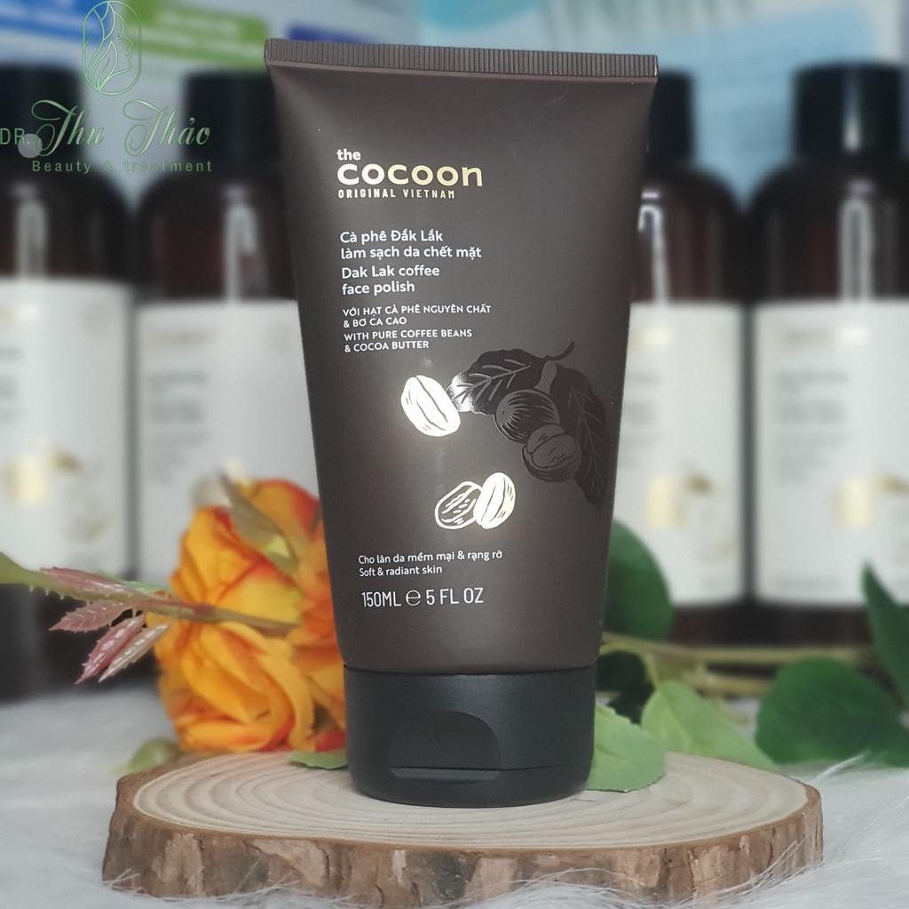 Ảnh Tẩy tế bào chết Cocoon Cà Phê Đắk Lắk Làm Sạch Da Chết Mặt 150ml 2