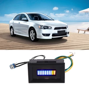 Đồng Hồ Đo Mức Độ Nhiên Liệu Có Đèn LED 12V Thông Dụng Cho Xe Hơi Xe Máy