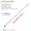 Ống Hợp Kim Nhôm Thẳng Dày 2mm 300mm 500mm 700mm Dài 6 7 8 9 10 12 13 14 15 16 18 20 OD Đường Kính Ngoài 1 / 2 Mét