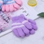 Dasbsug Sang Trọng Sọc Găng Tay Lông Cho Bé Găng Tay Hoạt Hình Găng Tay Full FInger Găng Tay Ngoài Trời Mùa Đông Cho Trẻ Em San Hô Fle