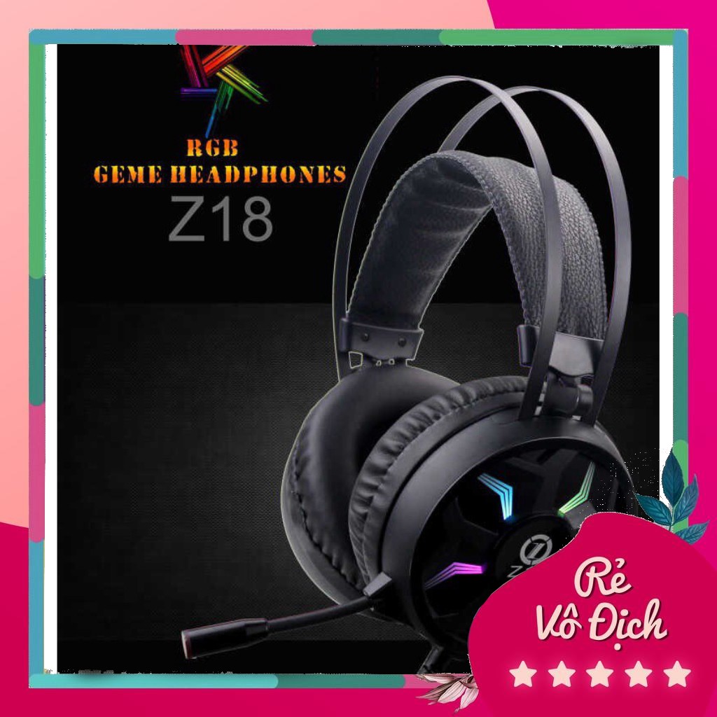 [Blcomputer] Tai nghe Z18 led RGB âm thanh 7.1 - Thích hợp 3 in 1 cổng ...