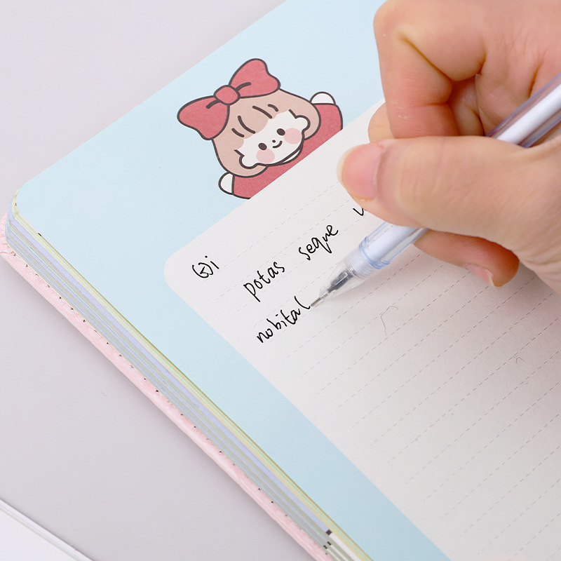 3 Bút Nước Mực Đen Tag Đuôi Cá Nhũ Và Hoa Anh Đào