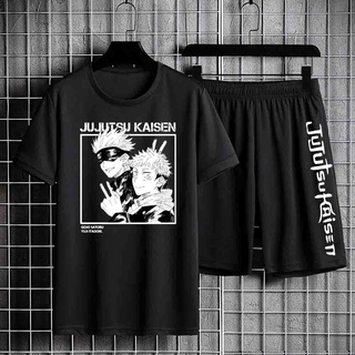 Bộ quần áo Cửu Âm Chân Kinh Kaisen Set Áo Thun và quần Anime Unisex