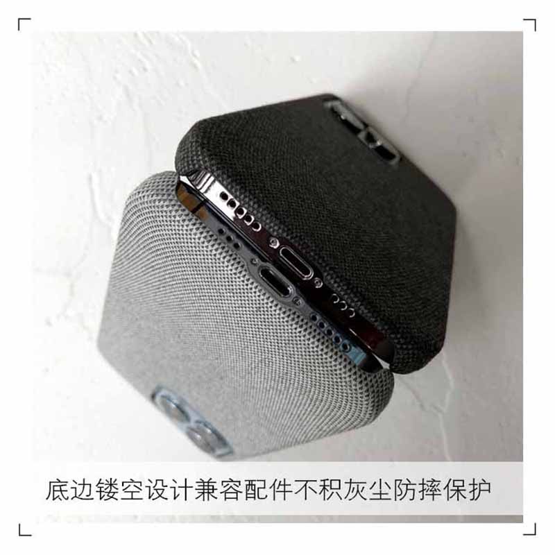 Siêu mỏng Vải lanh cotton chống trượt Họa tiết da PU Vỏ điện thoại cho iPhone 16 Pro Max 15 14 Plus 13 12 Pro Max 13Pro 14Pro 12Pro 15plus Vỏ mềm chống trượt