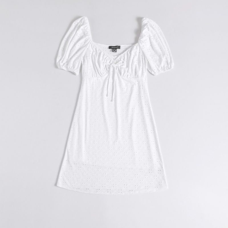 (Sale) Đầm thun đục lỗ Primark* dư xịn bigsize - form to (50-80 kg)