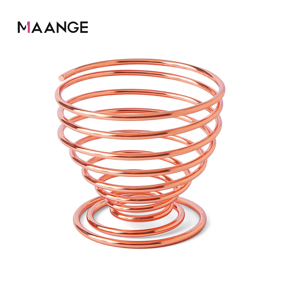 Giá đỡ mút trang điểm MAANGE màu vàng hồng