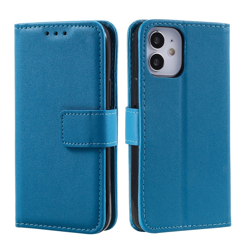 Dành Cho iphone 12 Mini Pro Max Ốp Lưng Cho iphone X Xs XR Max Da PU Lật Ví Di Động Vỏ Điện Thoại Có Thẻ Bỏ Túi