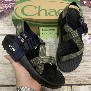 Dép Xăng Đan Nam Chaco Thổ Cẩm Mã D162