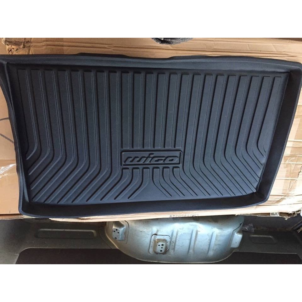 LÓT CỐP nhựa dẻo xe Toyota Wigo 2018 2019 2020 2021 2022, 2023, 2024, 2025 cao cấp LCN-TO010