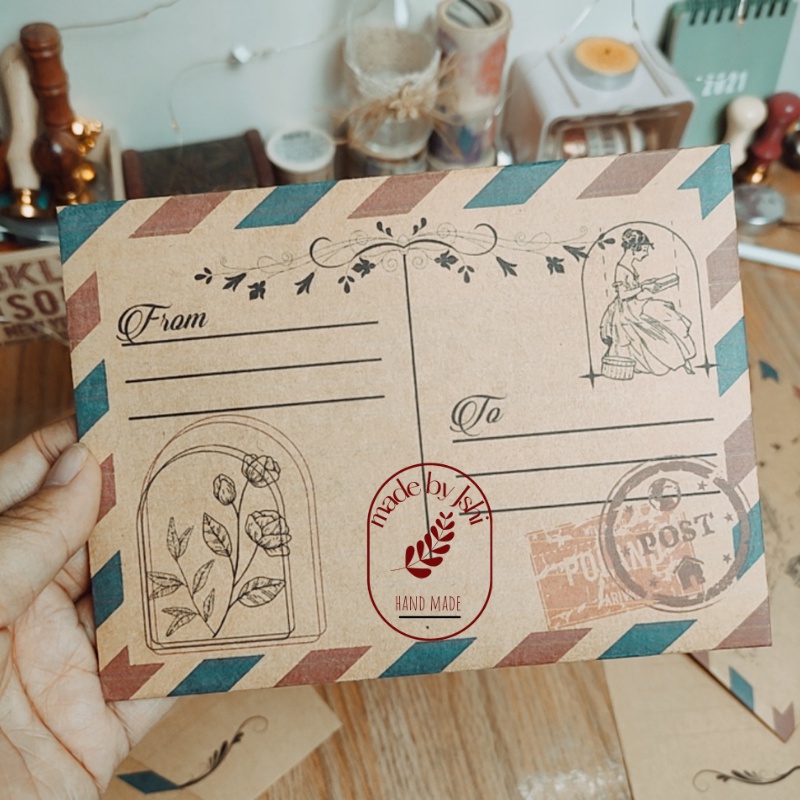 Thư vintage V5 (kèm giấy viết thư) | Shopee Việt Nam
