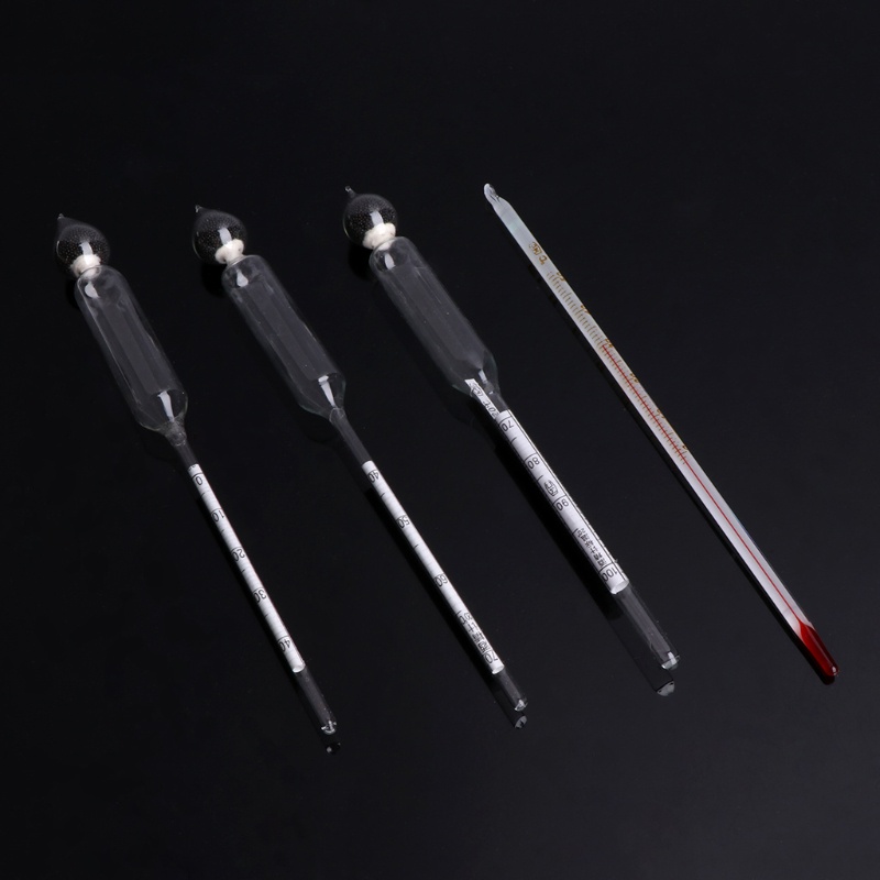 Bộ 3 Thiết Bị Đo Nồng Độ Cồn 0-100% + Nhiệt Kế