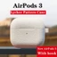 Vỏ silicon họa tiết vải thiều cho tai nghe AirPods 3/Pro/2, tương thích Apple, gencase