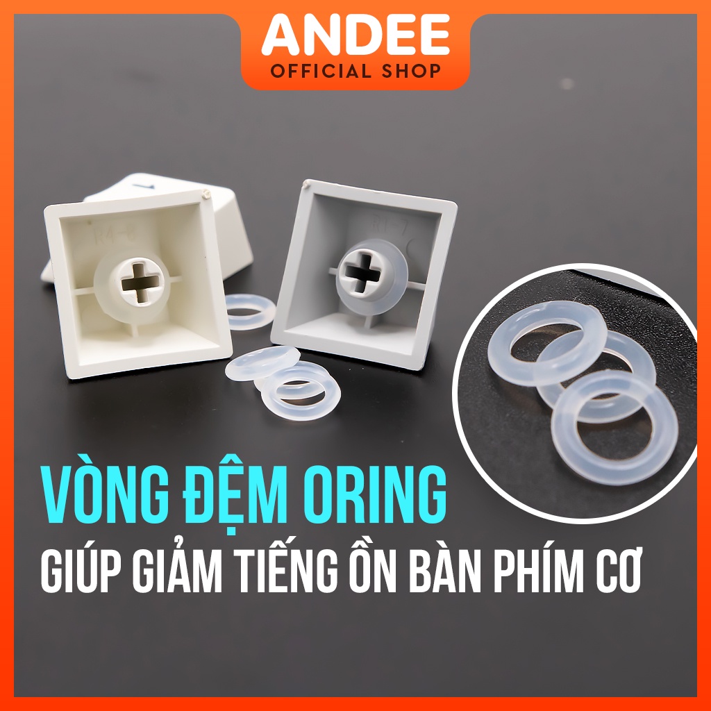 Vòng đệm Oring cao su giúp giảm tiếng ồn bàn phím cơ giảm hành trình switch