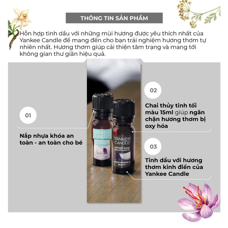 Ảnh Tinh dầu Yankee Candle 15ml (nhiều mùi) 2