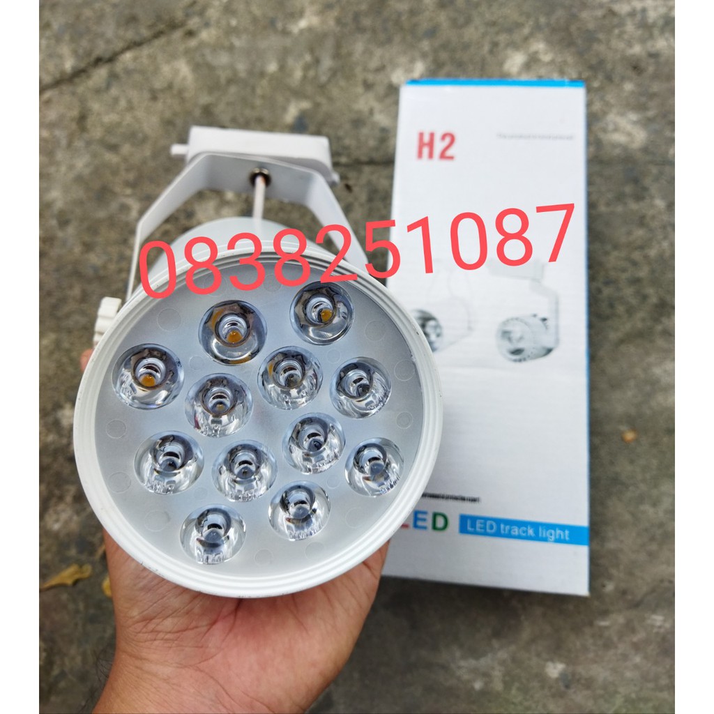 ĐÈN LED RỌI THANH RAY CAO CẤP 12W SMD mắt trâu | Shopee Việt Nam
